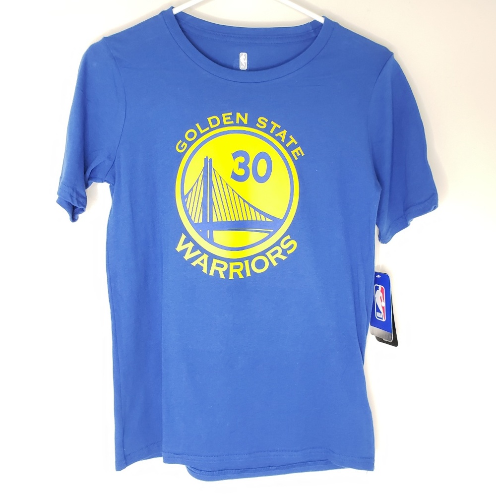 Stephen Curry Warriors Boys T-Shirt M 10/12 NWT